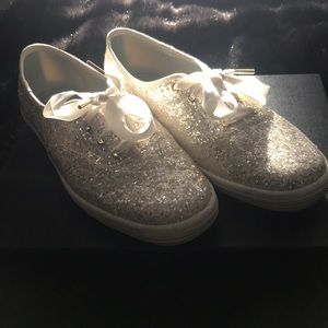 Kate Spade Keds Glitter tennis